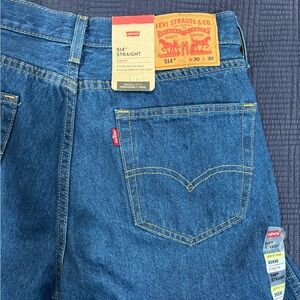 Levi's 514 Straight Blue Jeans men’s